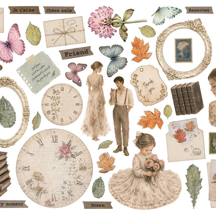 Stamperia - Flowers & Poems - Die Cuts - 5993110055853 - 2