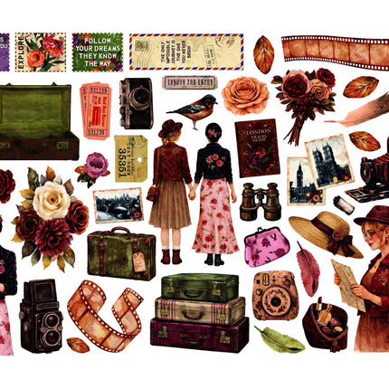 Stamperia - Flowers & Poems - Ephemera - 5993110055884 - 2