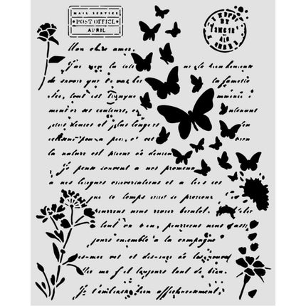 Stamperia - Flowers & Poems - Art Journaling Selection LARGE