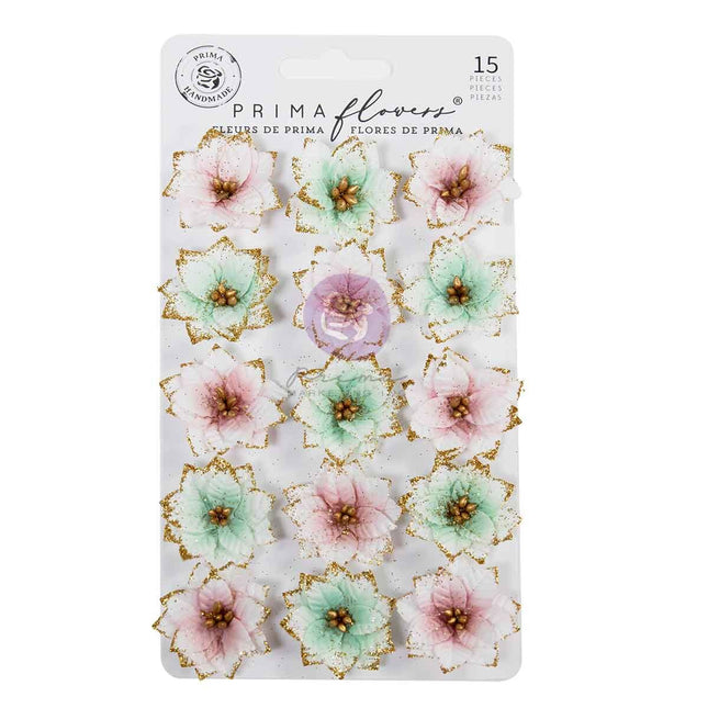 Prima - Christmas Blush Flowers - Snowy Morning
