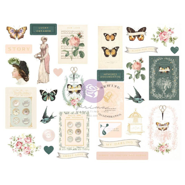 Prima - My Sweet - Chipboard Stickers