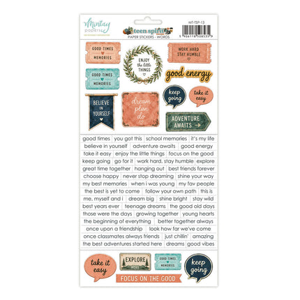 Mintay - Teen Spirit - Stickers - Words