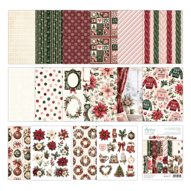 Mintay - Season of Joy - 6x8 Add On Paper Pack