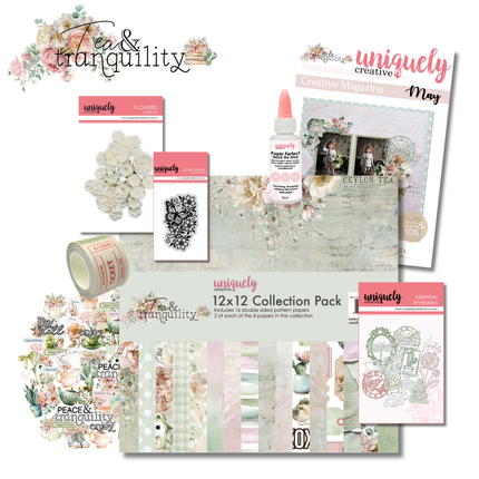Uniquely Creative - Tea & Tranquility - Creative Kit
