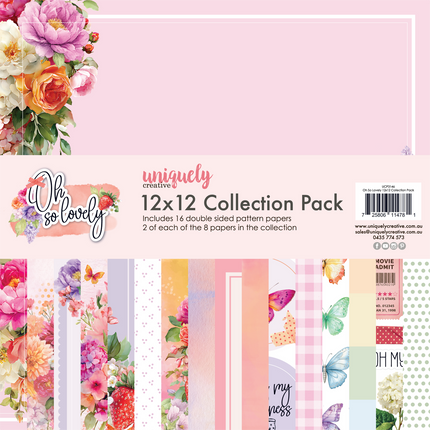 Uniquely Creative - Oh So Lovely - 12x12 Collection Pack