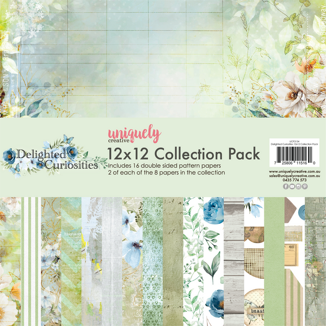 Uniquely Creative - Delighted Curiosities - 12x12 Collection Pack