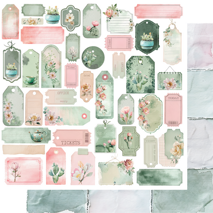 Uniquely Creative - Tea & Tranquility - 12x12 Collection Pack