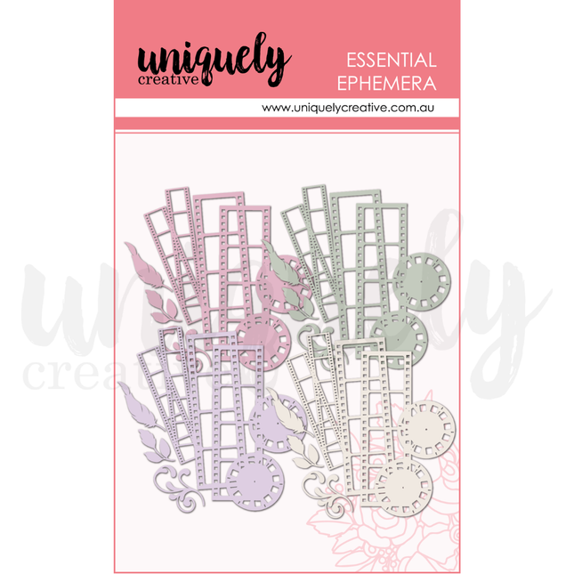Uniquely Creative - Acetate Layering Ephemera