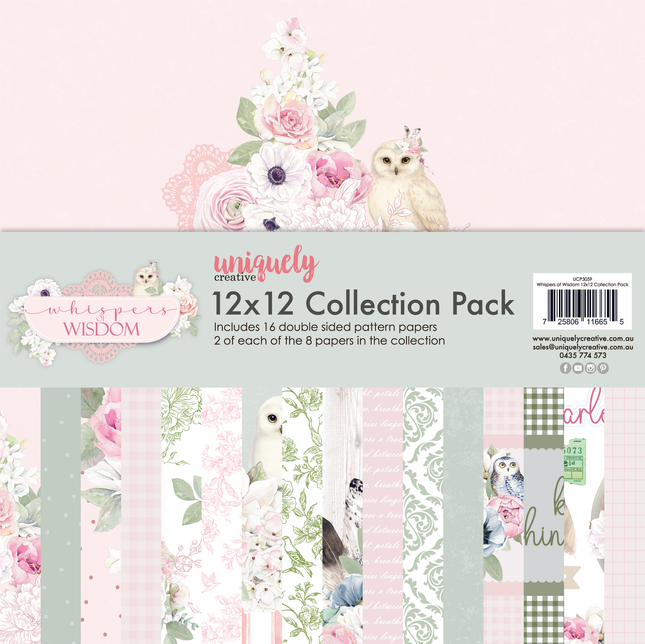 Uniquely Creative - Whispers of Wisdom - 12x12 Collection Pack