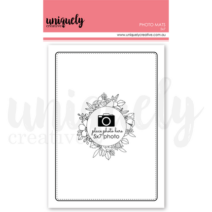 Uniquely Creative - 5"x 7" Photo Mats
