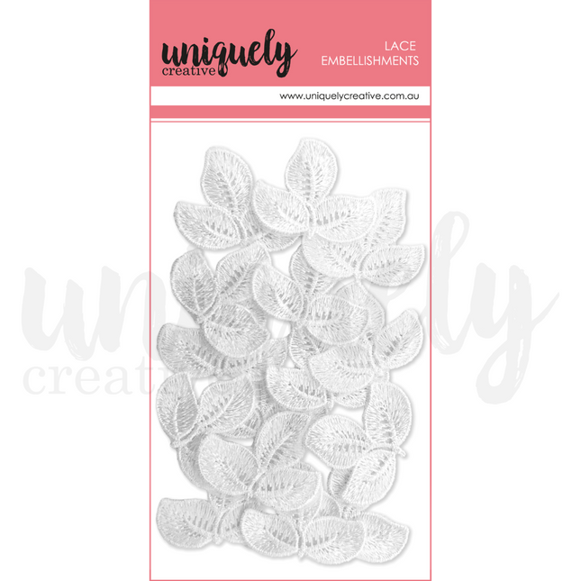 Uniquely Creative - Rose Lace Leaves