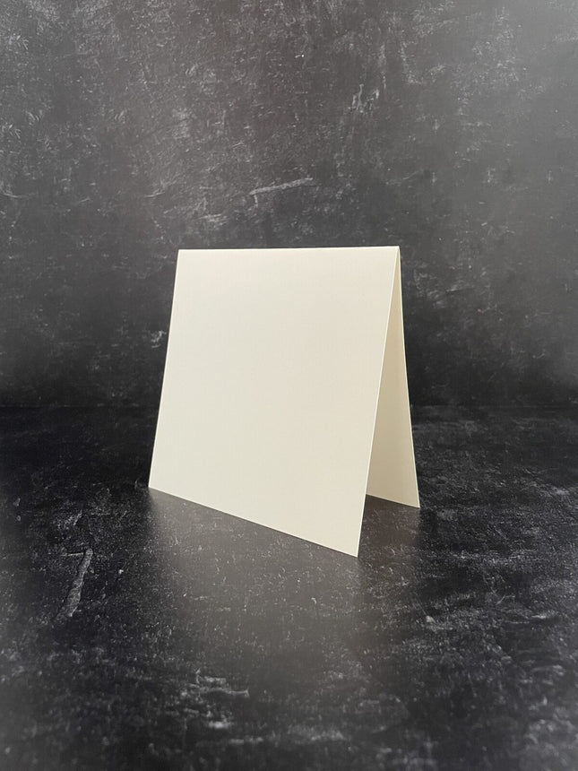 Graphic 45 - Staples - Square Cards 5 1/2″ x 5 1/2″ with Envelopes – Ivory