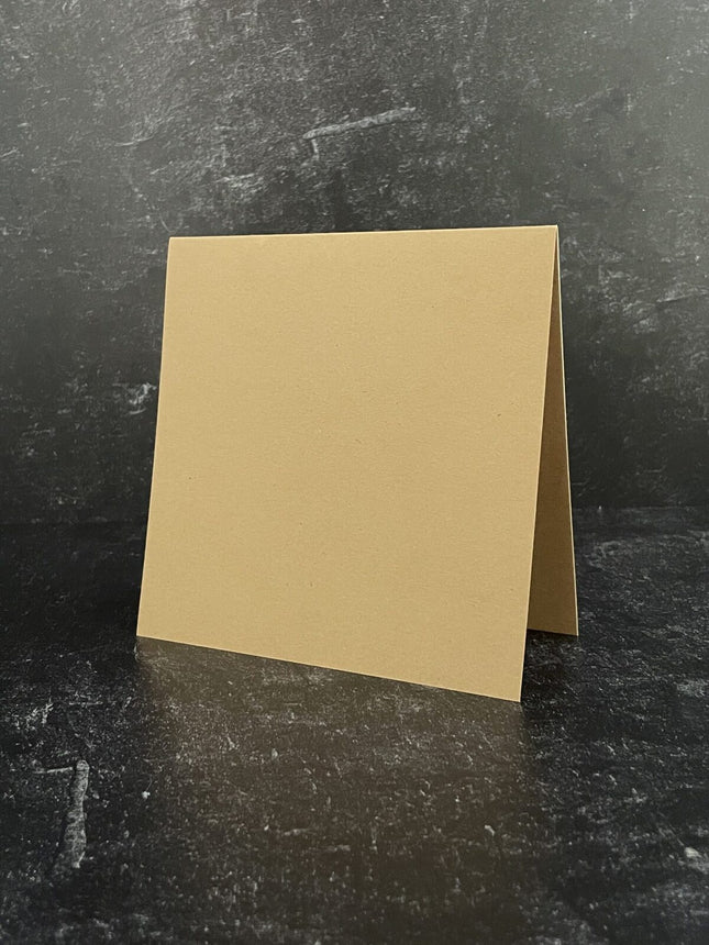 Graphic 45 - Staples - Square Cards 5 1/2″ x 5 1/2″ with Envelopes – Kraft