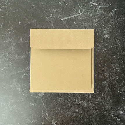 Graphic 45 - Staples - Square Cards 5 1/2″ x 5 1/2″ with Envelopes – Kraft