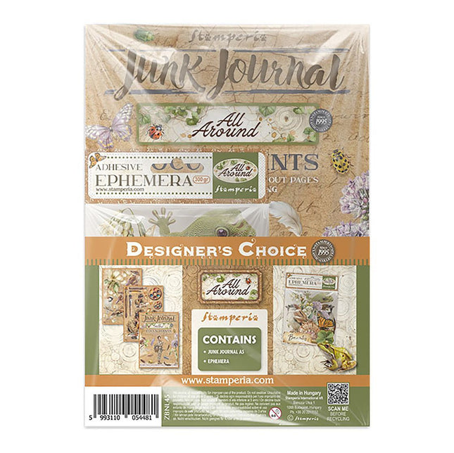 Stamperia - All Around - Junk Journal and Ephemera Bundle
