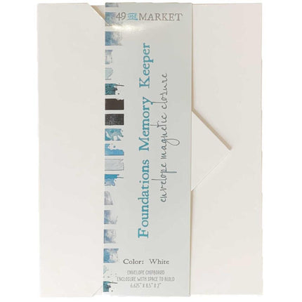 49 and Market - Foundations Memory Keeper – White Envelope