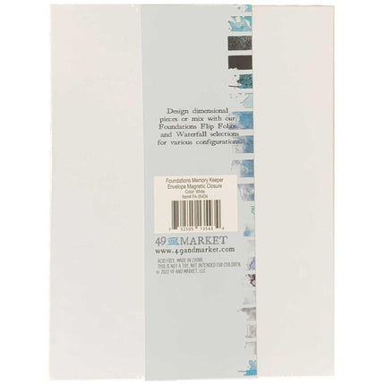 49 and Market - Foundations Memory Keeper – White Envelope