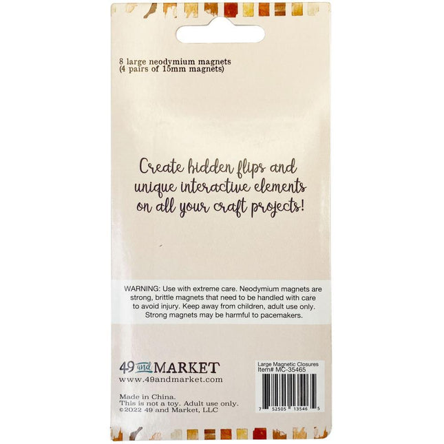 49 and Market - Foundations Magnetic Closures - Large