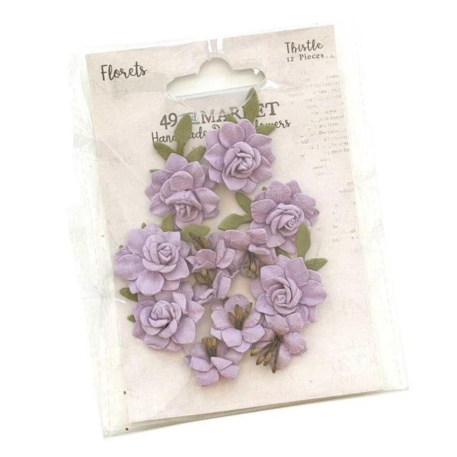 49 and Market - Florets Paper Flowers – Thistle