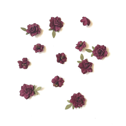 49 and Market - Florets Paper Flowers – Plum