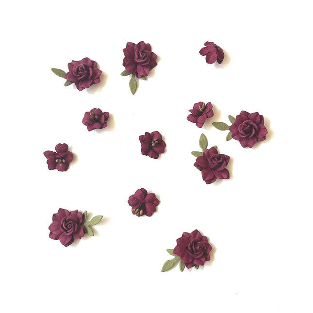 49 and Market - Florets Paper Flowers – Plum
