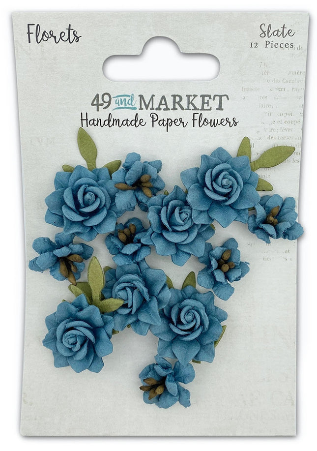 49 and Market - Florets Paper Flowers – Slate