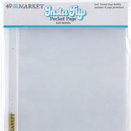49 and Market - InstaFlip Pocket Page - 6"X8" Refills