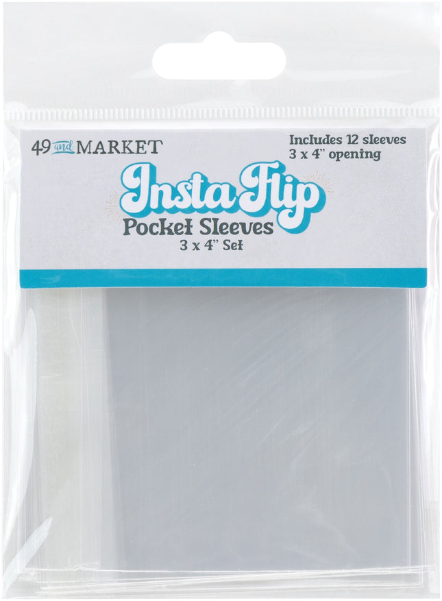 49 and Market - InstaFlip Sleeves - 3"X4"