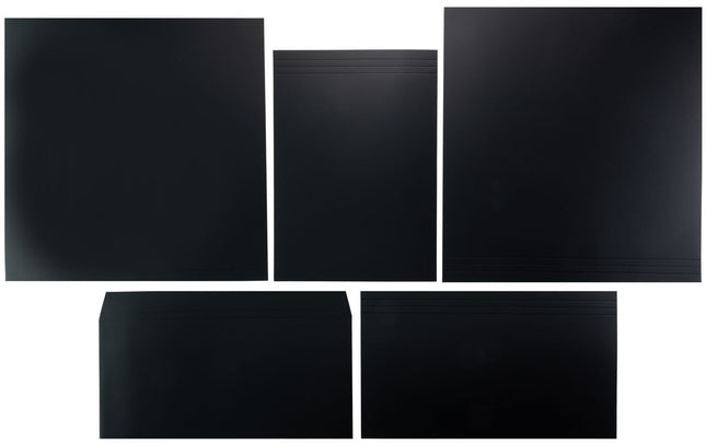 49 and Market - Create-An-Album Foundation Inserts 12"X12" - Black