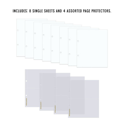 49 and Market - Foundations Essential Binder – Basic White