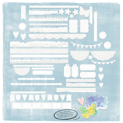 49 and Market - Vicki Boutin Irresistible - Die-Cut Borders