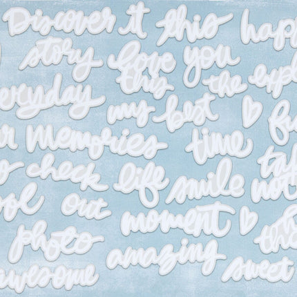 49 and Market - Vicki Boutin Irresistible - Chipboard Words