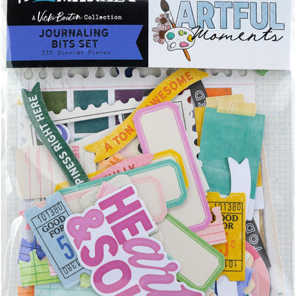 49 and Market - Artful Moments - Journaling Bits Set