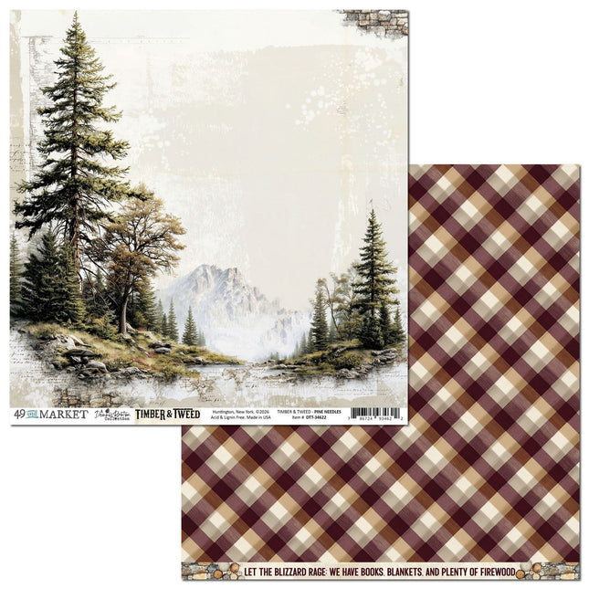 49 and Market - Timber & Tweed - Pine Needles