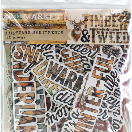 49 And Market - Timber & Tweed – Chipboard Sentiments