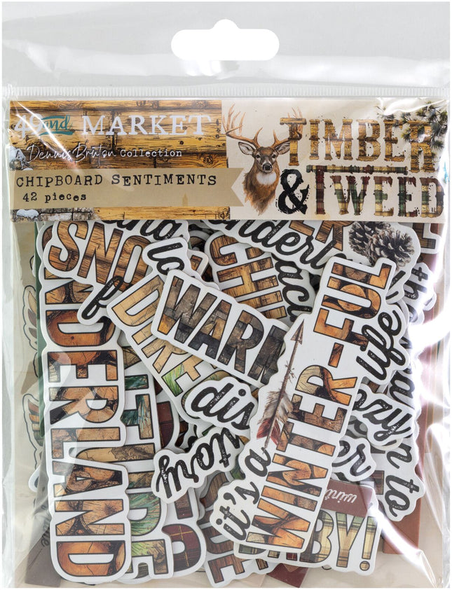 49 And Market - Timber & Tweed – Chipboard Sentiments
