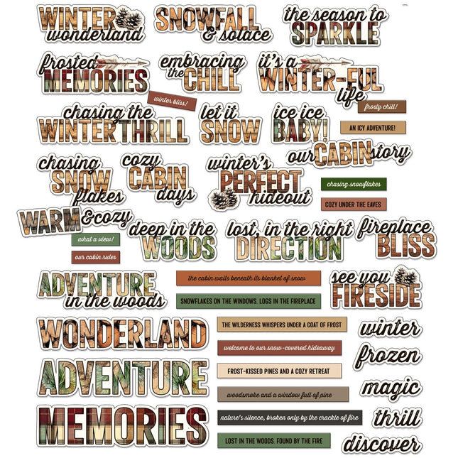49 And Market - Timber & Tweed – Chipboard Sentiments