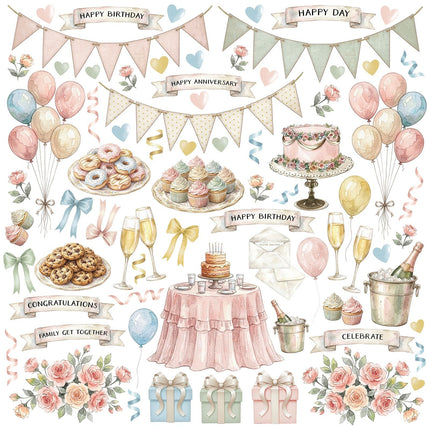 49 and Market - Confetti Moments - All-In-One Kit