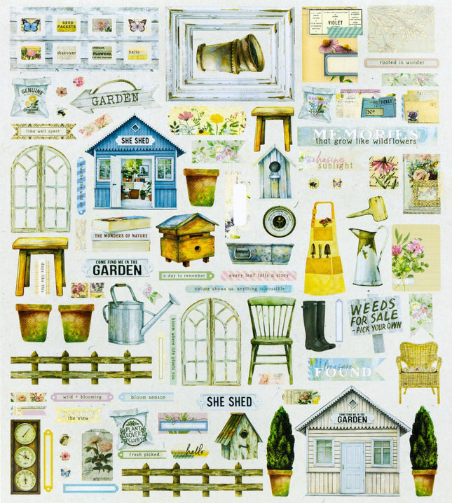 49 and Market - From the Garden - Ephemera Set