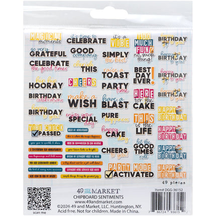 49 And Market - Glimmer & Glee – Chipboard Sentiments