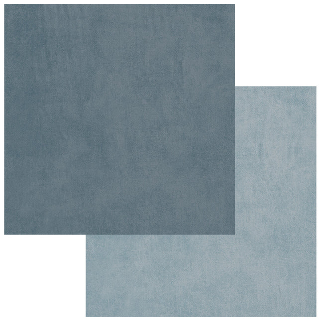 49 and Market - Country Heart Cafe Solids Sheet - Slate Blue