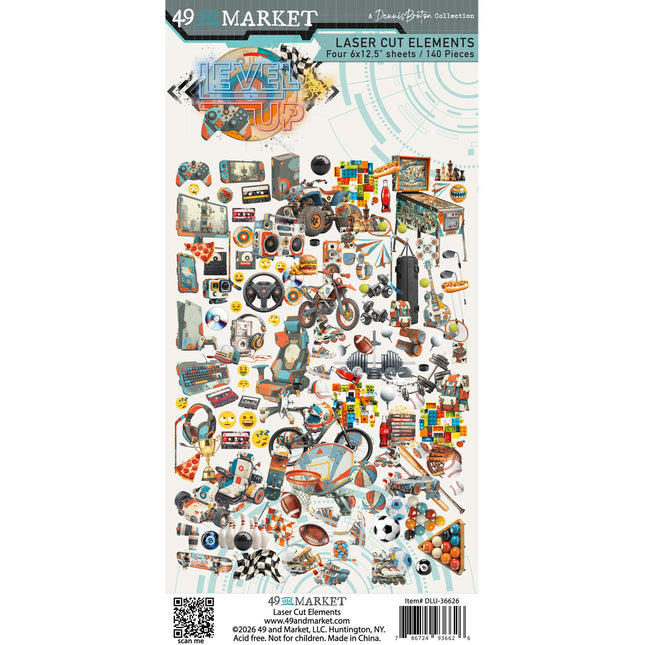 49 and Market - Level Up - Laser Cut Elements