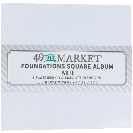 49 and Market - Foundations Square Album - White