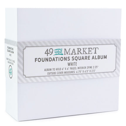 49 and Market - Foundations Square Album - White