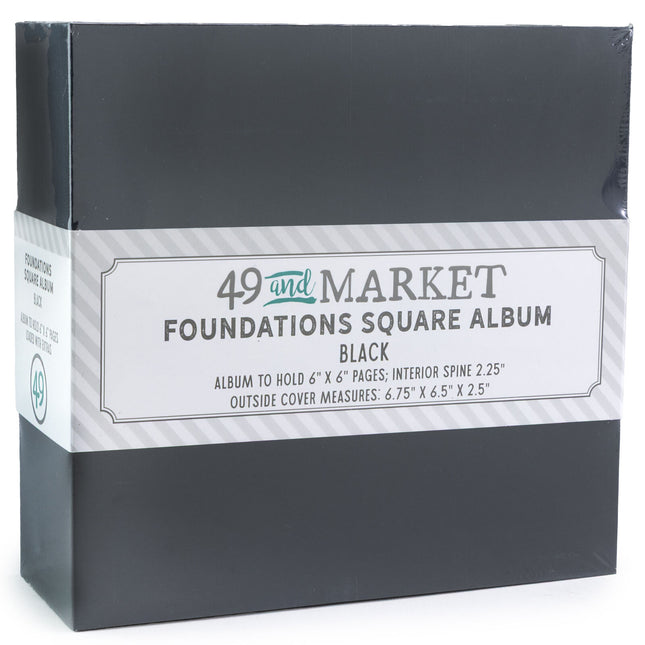 49 and Market - Foundations Square Album - Black