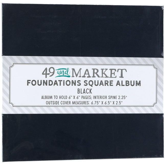 49 and Market - Foundations Square Album - Black
