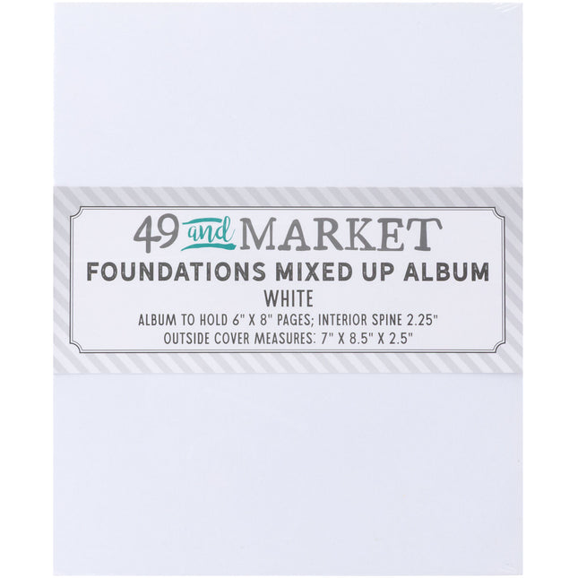 49 and Market - Foundations Mixed Up Portrait Album 2 - White