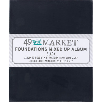 49 and Market - Foundations Mixed Up Portrait Album 2 - Black