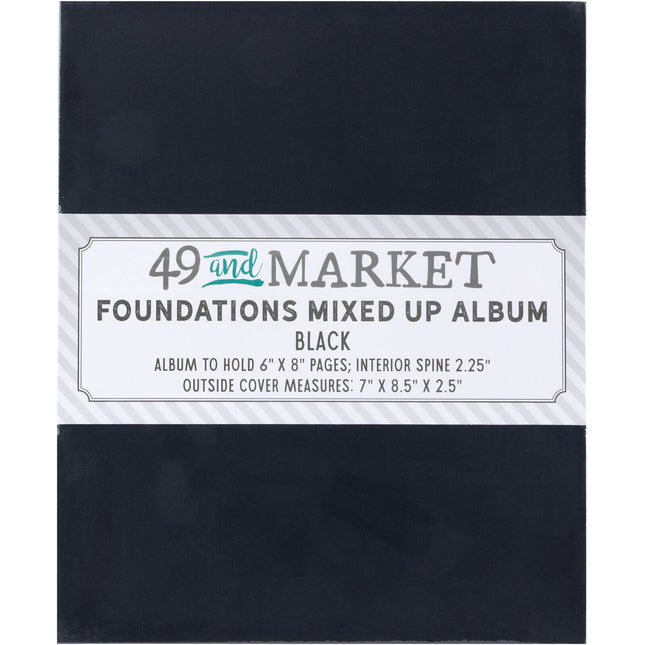 49 and Market - Foundations Mixed Up Portrait Album 2 - Black