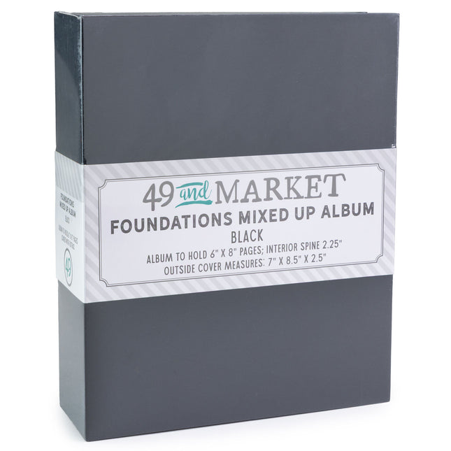 49 and Market - Foundations Mixed Up Portrait Album 2 - Black